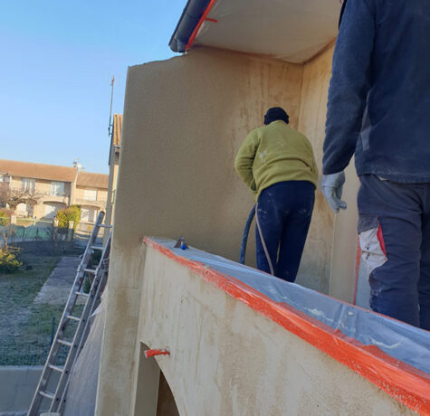 restauration façade - nos réalisations - société WJ Rénovation