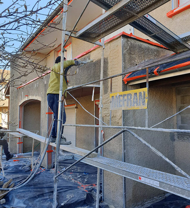 restauration façade - nos réalisations - société WJ Rénovation
