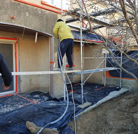 restauration façade - nos réalisations - société WJ Rénovation